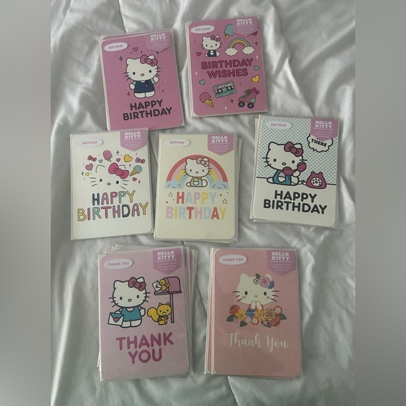 HELLO KITTY GREETING CARDS - Picture 1 of 8